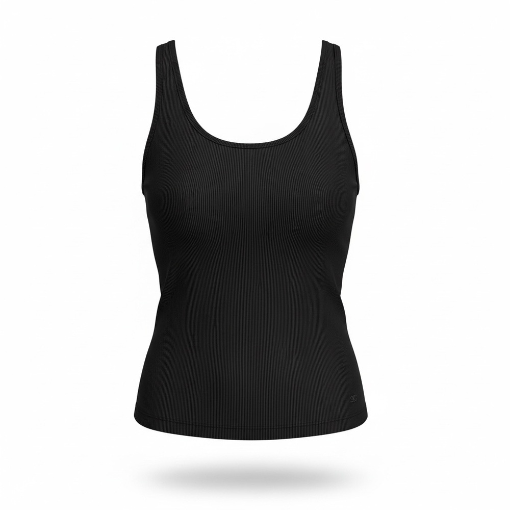 💋Albion‎ Classic Black Tank Top